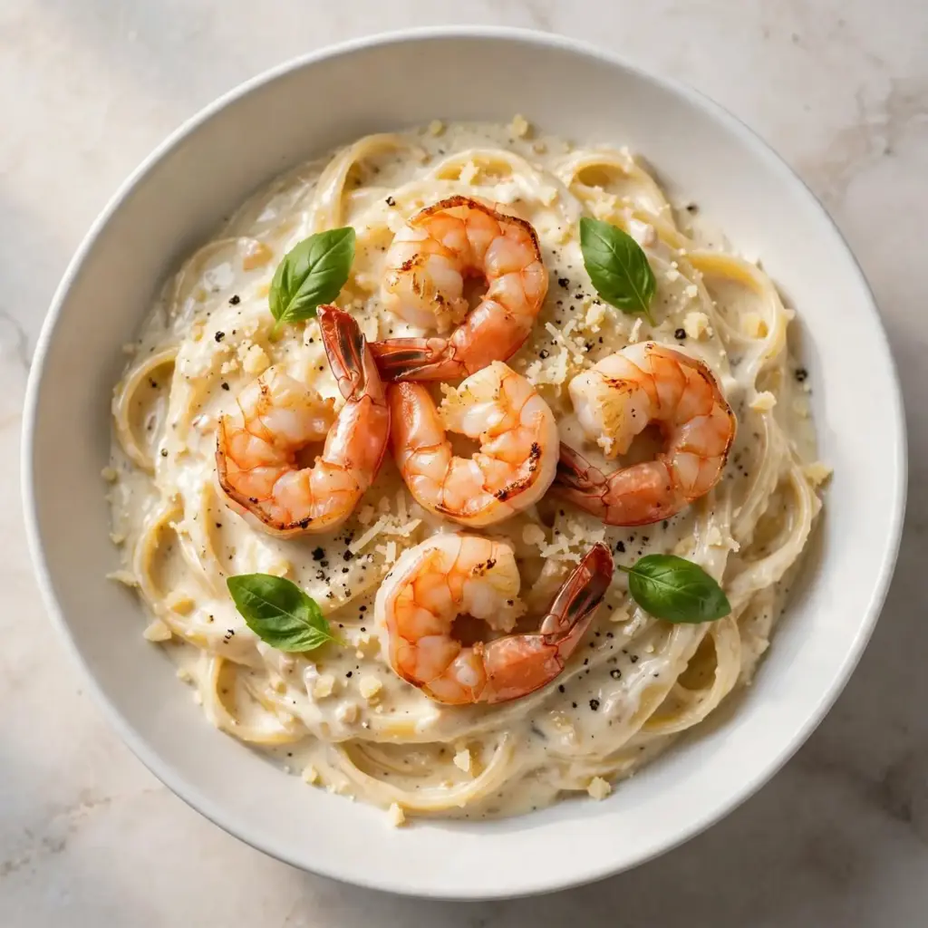 Easy One-Pan Chicken Alfredo Recipe 7 garlic parmesan shrimp alfredo