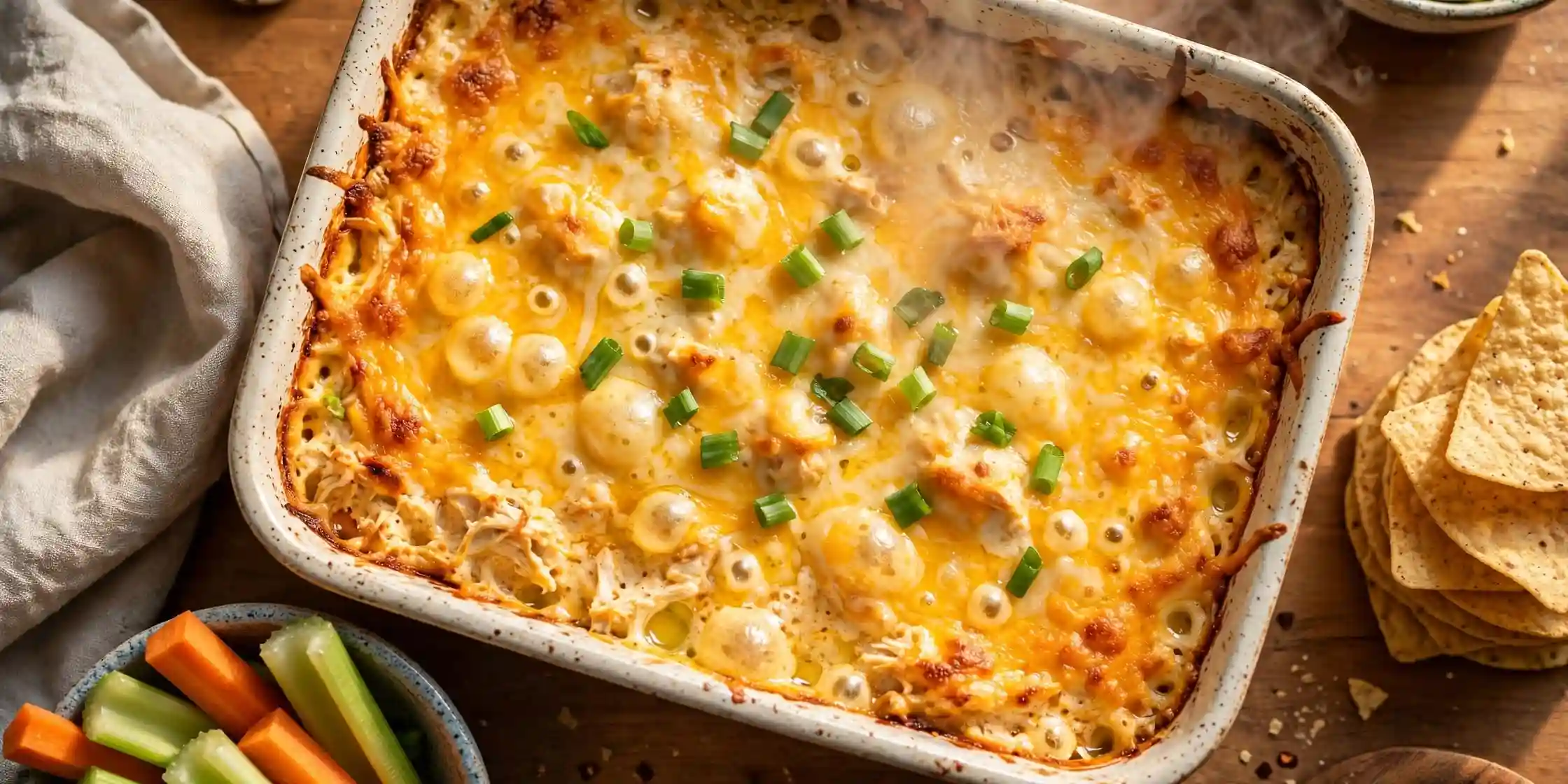 Easy Buffalo Chicken Dip (Creamy, Cheesy, Ready in 30 Minutes) 1 cheese