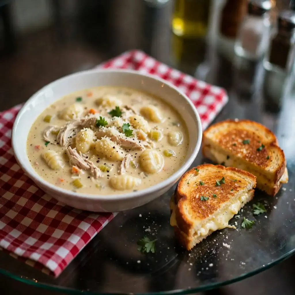 Creamy Chicken Gnocchi Soup (One-Pot, Ready in 40 Minutes) 2 chicken gnocchi soup