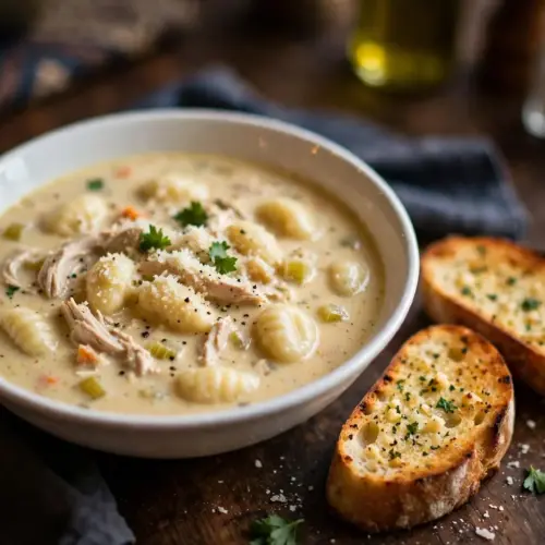 Creamy Chicken Gnocchi Soup (One-Pot, Ready in 40 Minutes) 7 chicken gnocchi soup