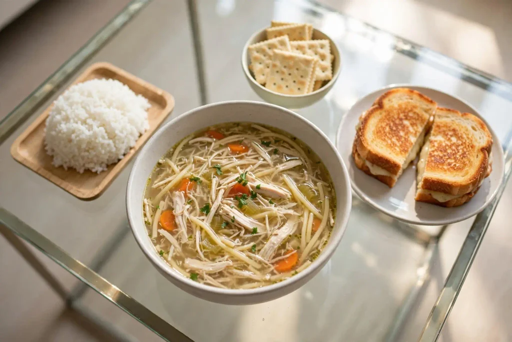 Easy Homemade Chicken Noodle Soup (One-Pot, From Scratch) 6 chicken noodle soup serving options