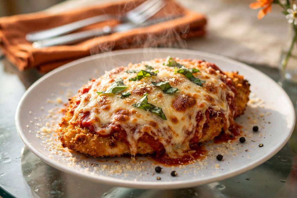 Easy Chicken Parmesan Recipe (Crispy, Cheesy, and Ready in Under an Hour) 2 chicken parmesan recipe