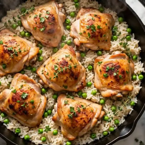 Easy Chicken and Rice (One-Pot Comfort in Under an Hour) 4 chicken and rice