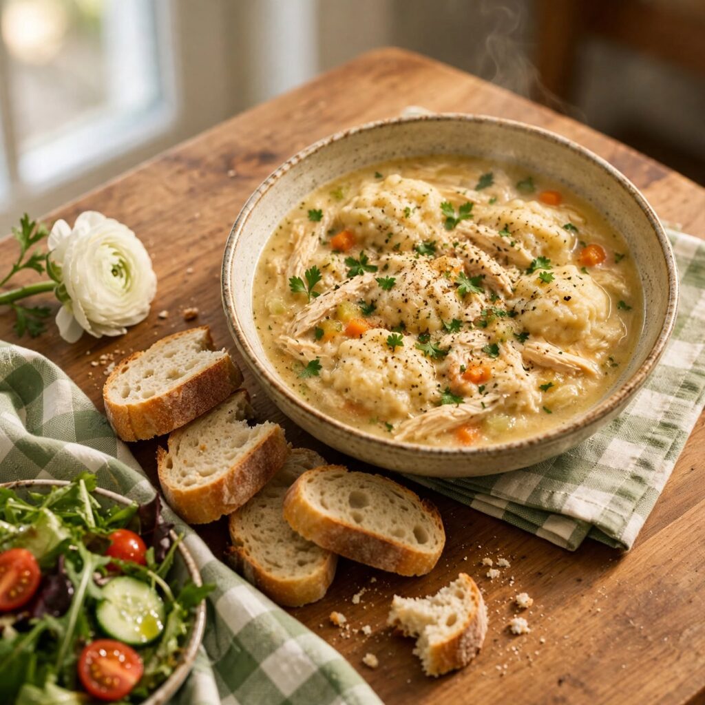 The Ultimate Chicken and Dumplings (Cozy Weeknight Comfort) 6 chicken and dumplings