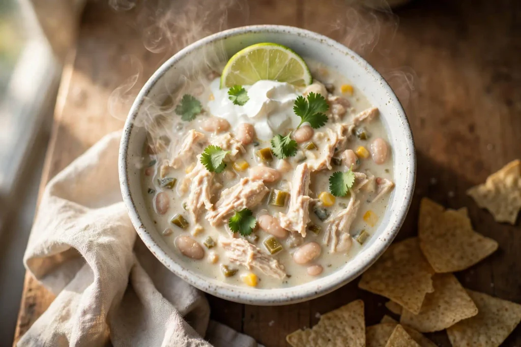 Easy White Chicken Chili (One-Pot Comfort in 30 Minutes) 5 white chicken chili final