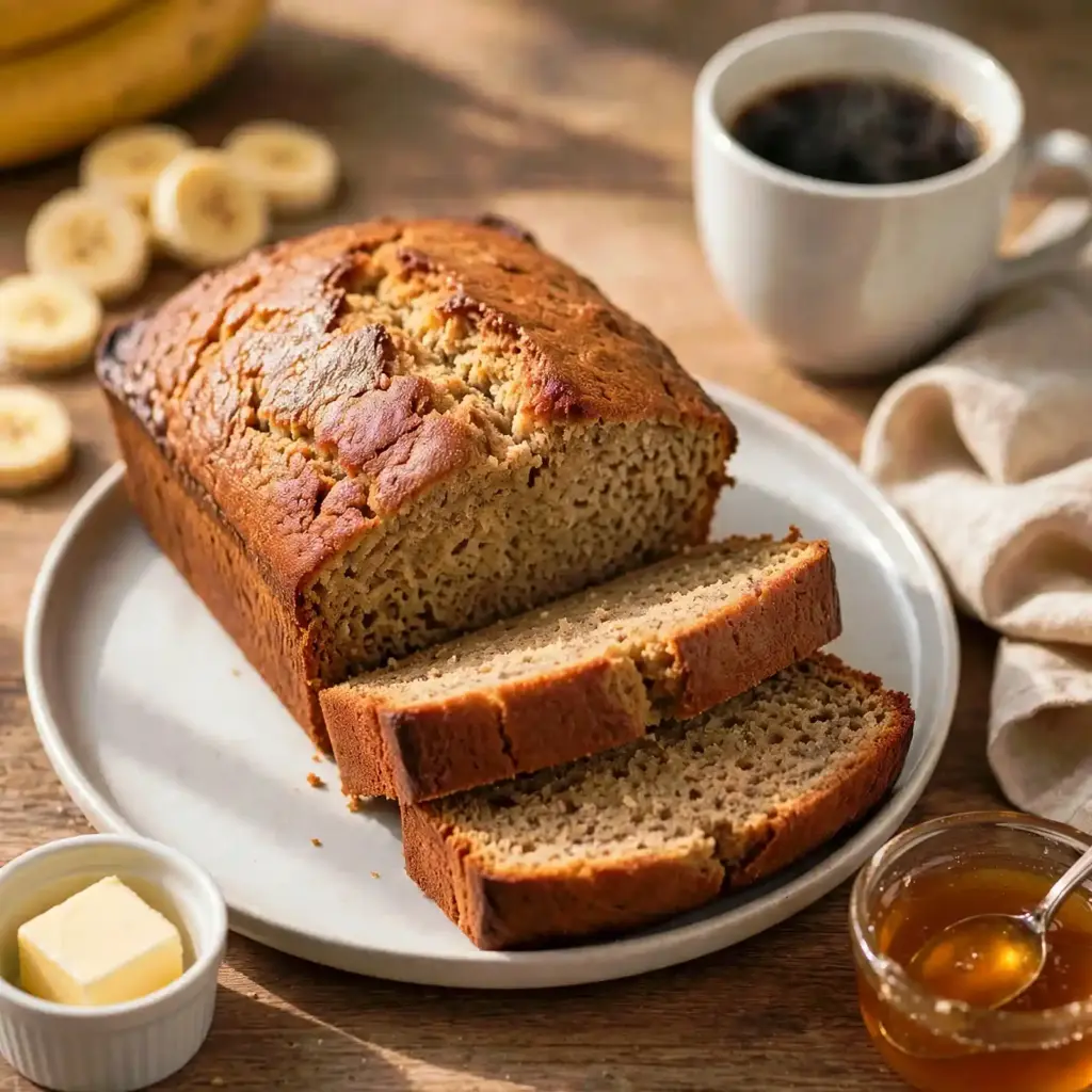 Easy Banana Bread Recipe: Moist, Tender, and Made with Overripe Bananas 2 banana bread