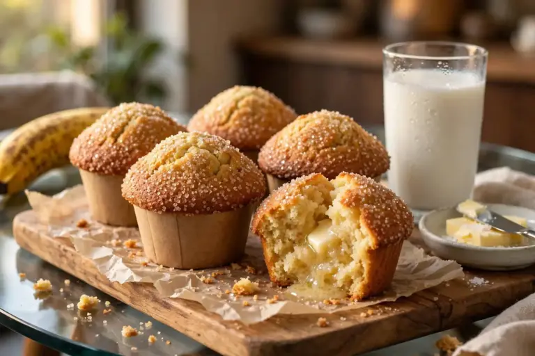 Easy Banana Muffins That Stay Moist for Days (One Bowl) 5 Banana Muffins