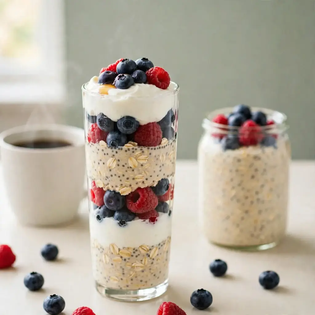 Overnight Oats Recipe (Easy, Creamy, 5-Minute Prep) 3 overnight oats