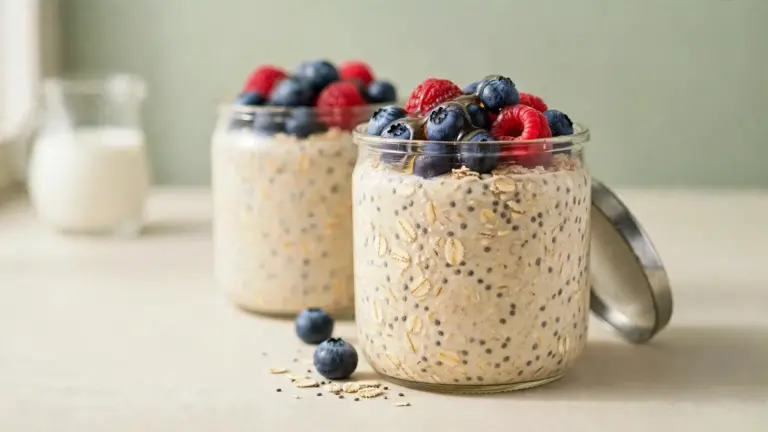 Overnight Oats Recipe (Easy, Creamy, 5-Minute Prep) 3 overnight oats