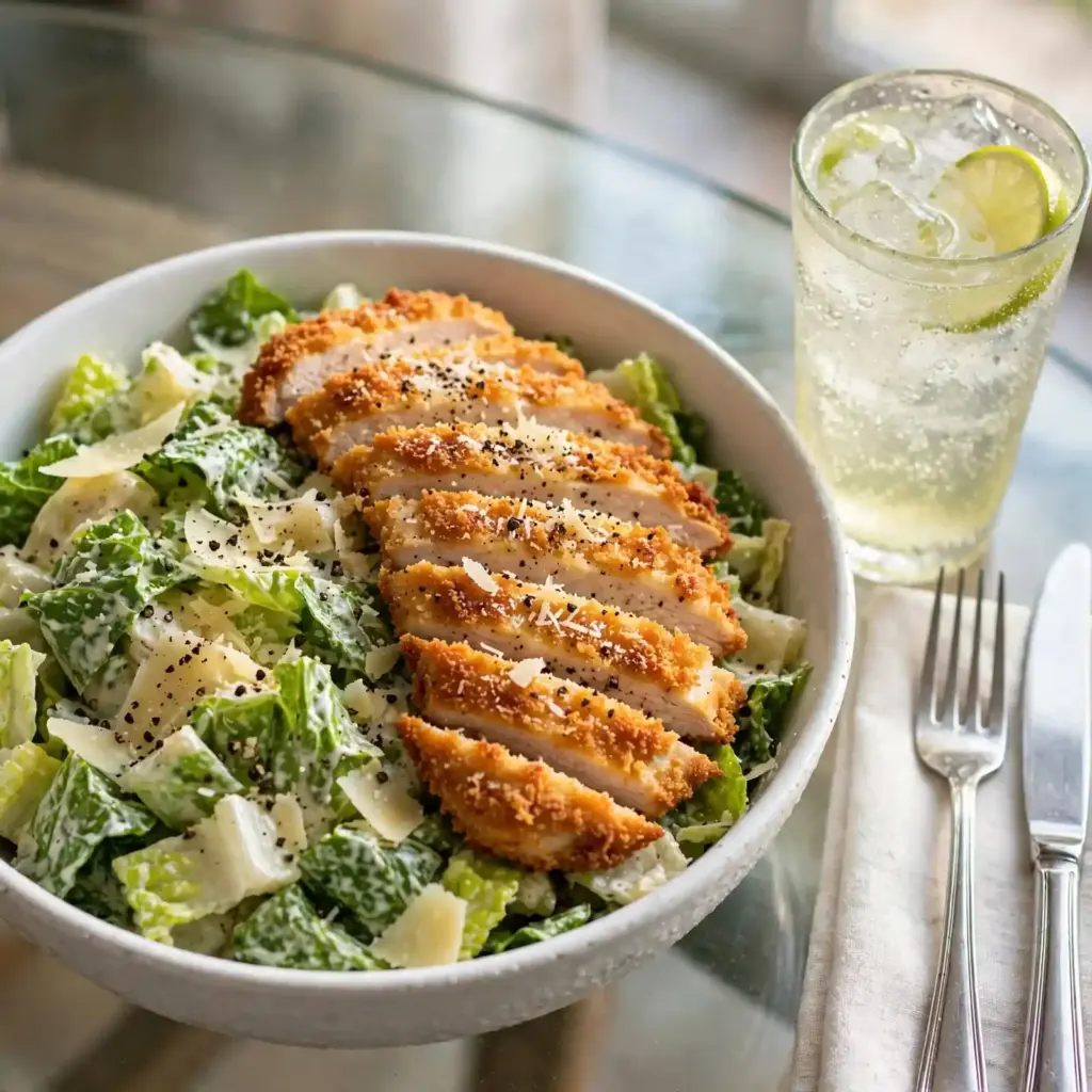 parmesan chicken and vegetables